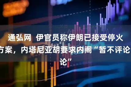 通弘网  伊官员称伊朗已接受停火方案，内塔尼亚胡要求内阁“暂不评论”